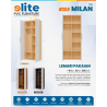 Lemari Elite PVC tipe Milan seri 2