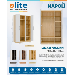 Lemari Elite PVC tipe Napoli