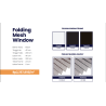 Folding Mesh Window