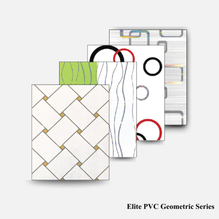 Elite Plafon PVC Glossy Geometric Series