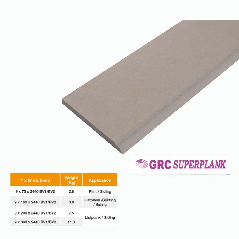 GRC Superplank | Papan Semen