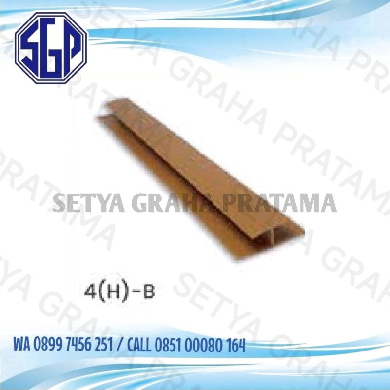 Elite PVC Lis Plafon Glossy 4 Meter | Hiasan Dinding