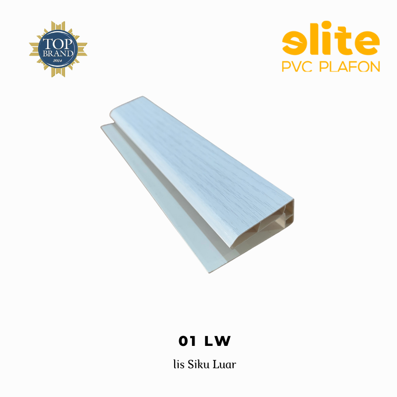 Elite PVC Lis Plafon Penutup | Hiasan Dinding