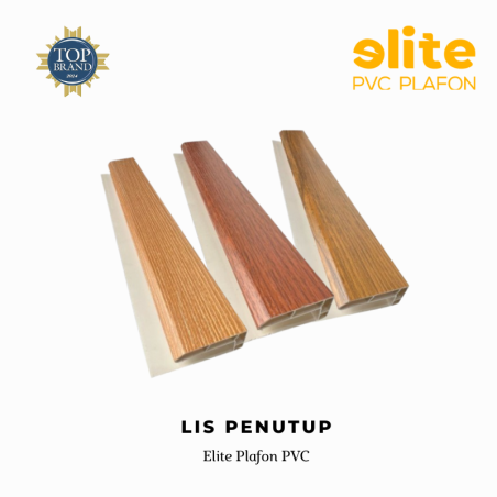 Elite PVC Lis Plafon Penutup | Hiasan Dinding