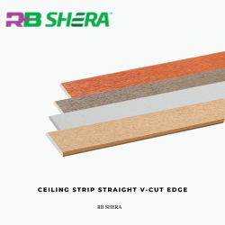 Ceiling Strip Straight V-cut Edge